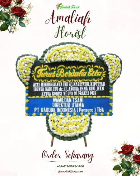 Papan Bunga Duka Tatoareng