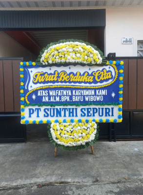 Papan Bunga Duka di Tatoareng