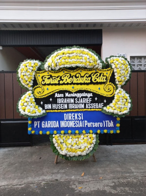 Papan Bunga Duka di Tatoareng